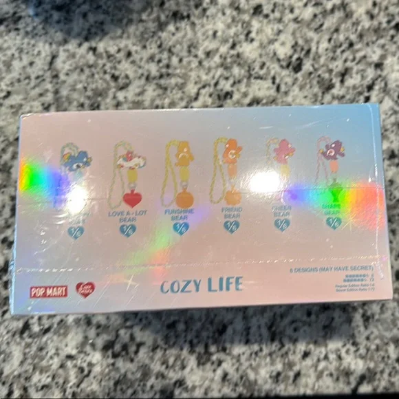 Care Bears Rainbow Acrylic Lanyard - Picture 2 of 2